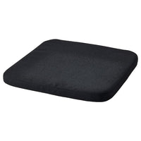 STAGGSTARR chair pad, black, 36x36x2.5 cm