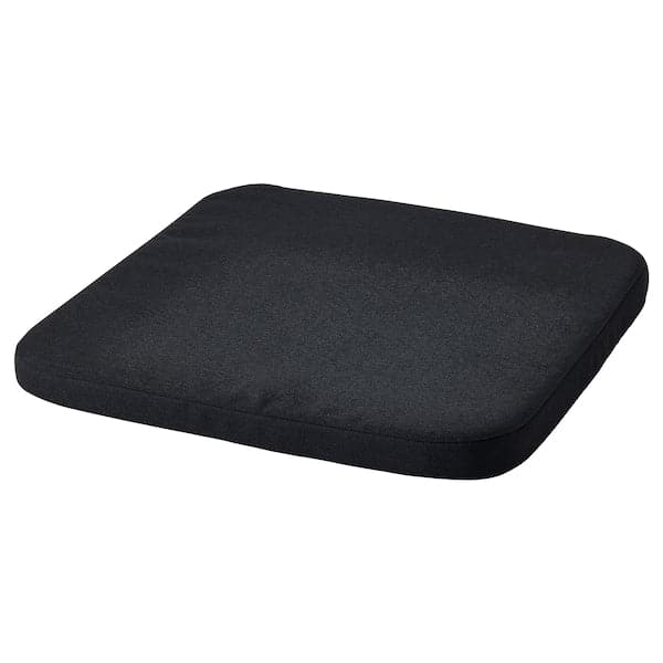 Ikea STAGGSTARR Chair cushion, black, 36x36x2.5 cmShow size specifications , 36x36x2.5 cm