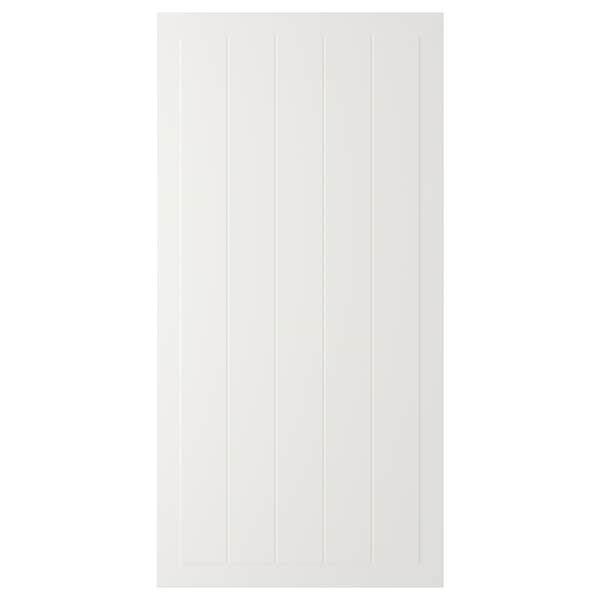 STENSUND door, white, 60x120 cm