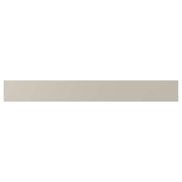 STENSUND drawer front, beige, 79.7x9.7 cm