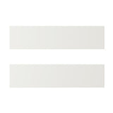 STENSUND drawer front, white, 40x10 cm, 2 pack