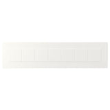 STENSUND drawer front, white, 80x20 cm