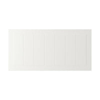 STENSUND drawer front, white, 80x40 cm