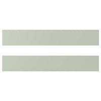 STENSUND drawer front, light green, 60x10 cm, 2 pack