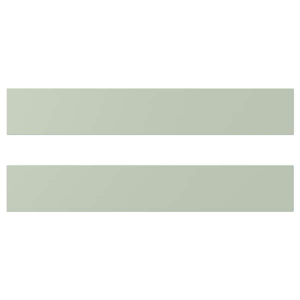 STENSUND drawer front, light green, 59.7x9.7 cm