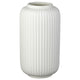 STILREN vase, white, 22 cm