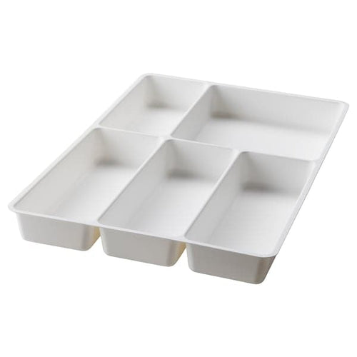 STÖDJA - Cutlery tray, white, 31x50 cm