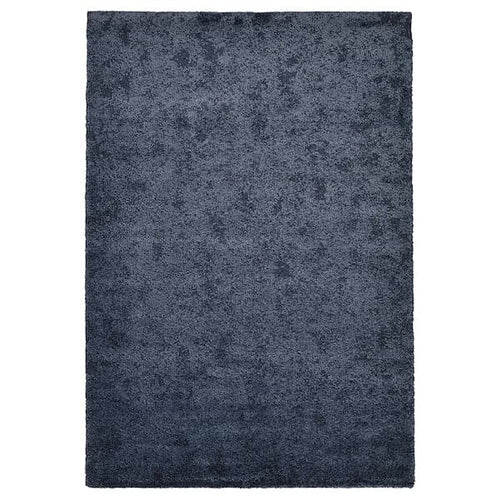 STOENSE - Rug, low pile, dark blue, 170x240 cm