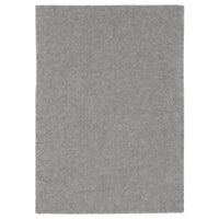 STOENSE rug, low pile, medium grey, 170x240 cm