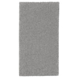 STOENSE rug, low pile, medium grey, 80x150 cm