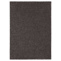 STOENSE rug, low pile, dark grey, 170x240 cm