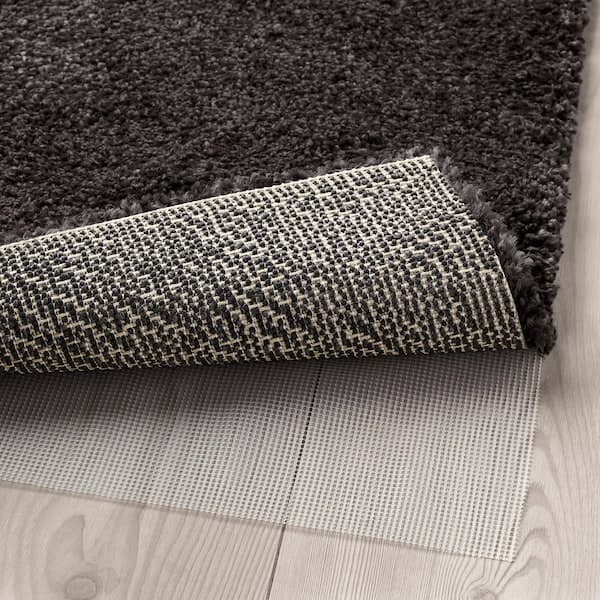 Ikea STOENSE - Rug, low pile, dark grey, 170x240 cm