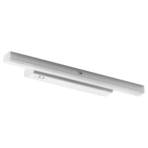 STÖTTA - LED cabinet lighting strip w sensor, battery-operated white, 32 cm