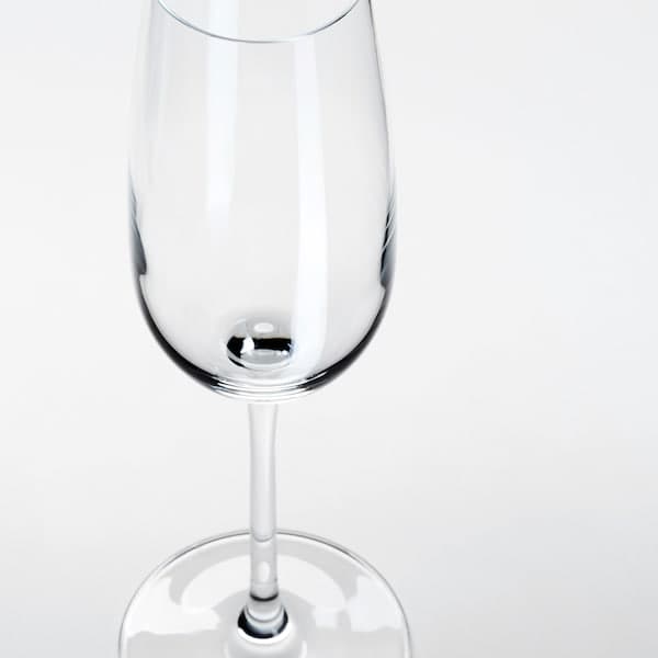 Ikea STORSINT - Champagne glass, clear glass, 22 cl