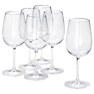 Ikea STORSINT - Wine glass, clear glass, 49 cl