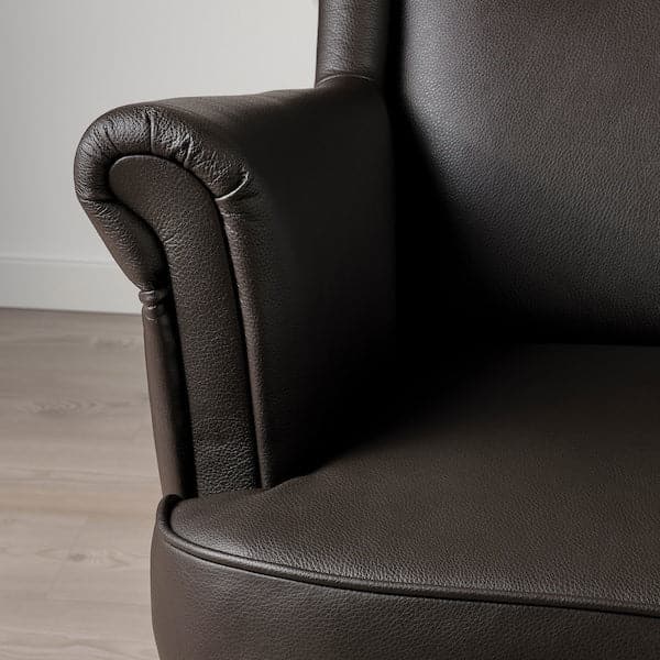 STRANDMON Armchair - Grann/Bomstad dark brown , - best price from Maltashopper.com 00494638