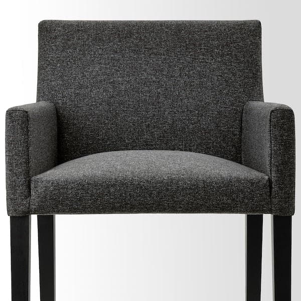 Ikea STRANDTORP / MÅRENÄS - Table and 6 chairs with armrests , 150/205/260 cm