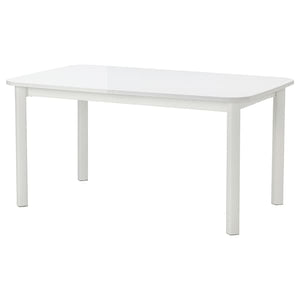 STRANDTORP - Extendable table, white, 150/205/260x95 cm - best price from Maltashopper.com 40487278