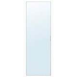STRAUMEN door with hinges, mirror glass, 60x180 cm