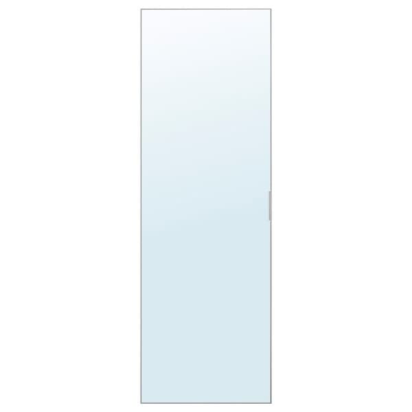 Ikea STRAUMEN - Door with hinges, mirror glass, 60x180 cm