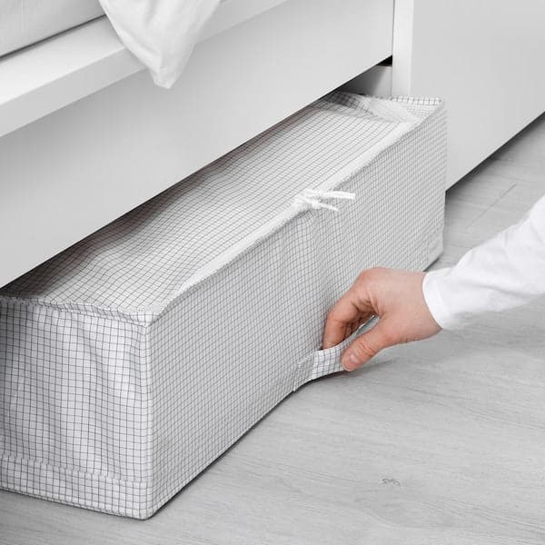 STUK - Storage case, white/grey, 71x51x18 cm - best price from Maltashopper.com 50309577