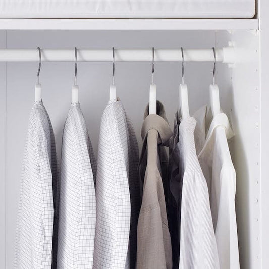 STUK - Clothes cover, set of 3, white/grey - best price from Maltashopper.com 50370876
