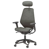 STYRSPEL gaming chair, dark grey/grey, 71 cm