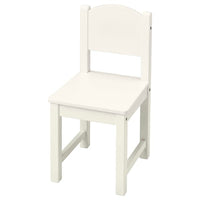SUNDVIK children's chair, white, 28x55x29 cm