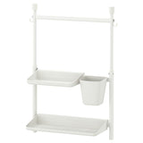 SUNNERSTA kitchen organiser set, no drill/shelf/dish drainer/container, 45.7 cm