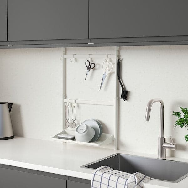 SUNNERSTA - Kitchen organiser set, no drill/dish drainer/hook - best price from Maltashopper.com 19338426