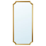 SVANSELE mirror, gold-colour, 73x158 cm