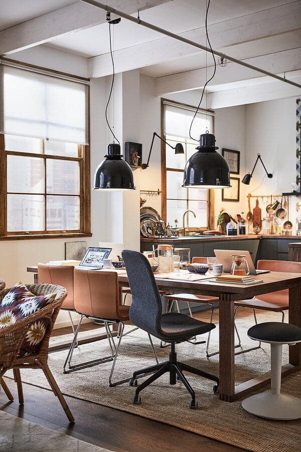 SVARTNORA - Pendant lamp, black, 38 cm - best price from Maltashopper.com 40430772