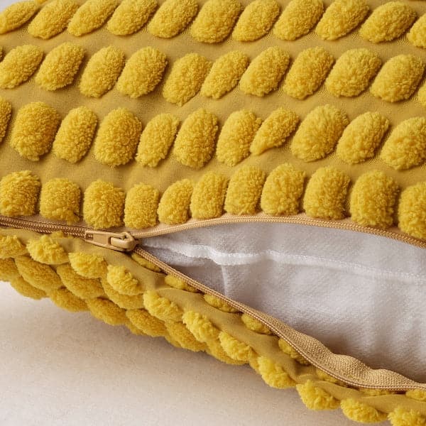 SVARTPOPPEL - Cushion cover, yellow, 50x50 cm - best price from Maltashopper.com 30543010