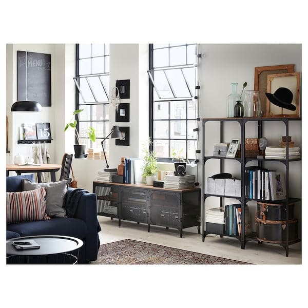 Ikea SVARTRÅ LED lighting 12 lights, black/outdoor ,