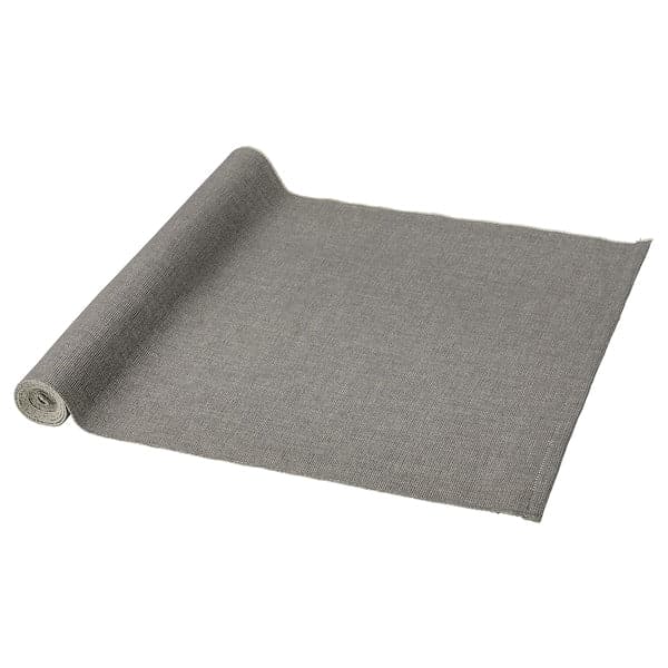 Ikea SVARTSENAP - Table-runner, grey, 35x130 cm
