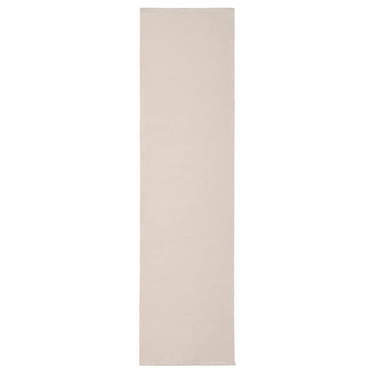 Ikea SVARTSENAP - Table-runner, natural, 35x130 cm