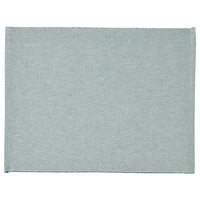 SVARTSENAP place mat, green-blue, 35x45 cm