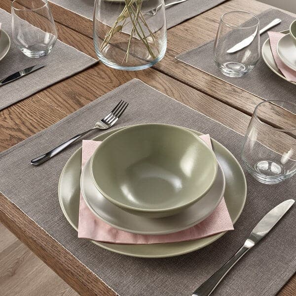 SVARTSENAP - Place mat, grey, 35x45 cm - best price from Maltashopper.com 20527968