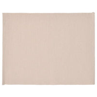SVARTSENAP place mat, natural, 35x45 cm