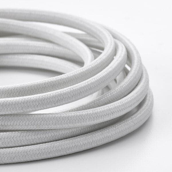 SYMFONISK Power supply cable - fabric/white 3.5 m , 3.5 m - best price from Maltashopper.com 20492332