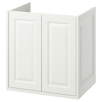 TÄNNFORSEN wash-stand with doors, white, 60x48x63 cm