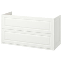 TÄNNFORSEN wash-stand with drawers, white, 120x48x63 cm