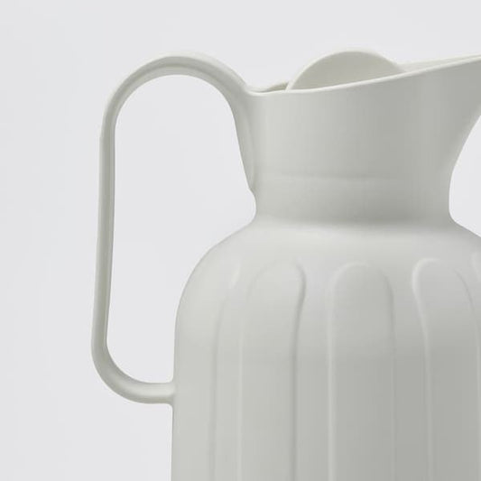 TAGGÖGA - Vacuum flask, off-white, 1.6 l - best price from Maltashopper.com 90541353