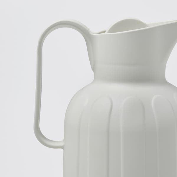 TAGGÖGA - Vacuum flask, off-white, 1.6 l - best price from Maltashopper.com 90541353