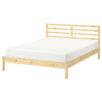 TARVA bed frame, pine/Luröy, 140x200 cm