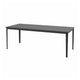 TEGELÖN table, outdoor, dark grey/black, 216x86 cm