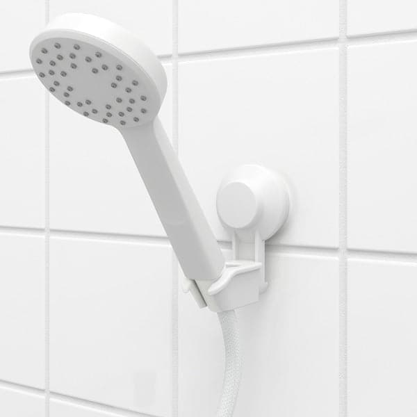 TISKEN Shower support with suction cup - white , - best price from Maltashopper.com 50400307