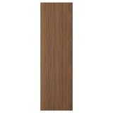 TISTORP door, brown walnut effect, 60x200 cm
