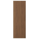 TISTORP door, brown walnut effect, 60x180 cm