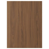 TISTORP door, brown walnut effect, 60x80 cm